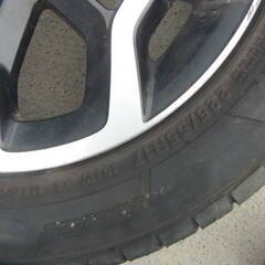 スバル 純正 アルミホイール 225/55R17 2022年製 4本セット ガリ傷多め 動作未チェック 中古品 現状品の画像