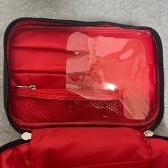 メイク道具入れ　ミラー付きの画像