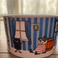 新品　ムーミンキャラクター カップ 陶器製　保存容器の画像