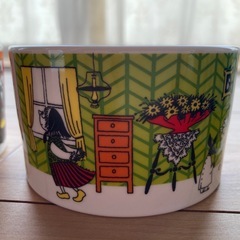 新品　ムーミンキャラクター カップ 陶器製　保存容器の画像