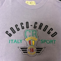 Cocco Croce パープル トレーナー Lサイズの画像