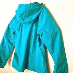 EDWIN MEDIUM フード付き水色ジャケット　Mサイズ　撥水の画像