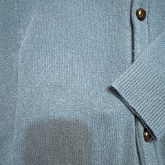 ビューティーアンドユース ブルー ニットカーディガン　M ユナイテッドアローズの画像