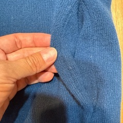 ビューティーアンドユース ブルー ニットカーディガン　M ユナイテッドアローズの画像