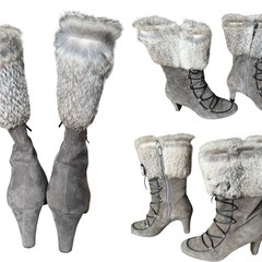 24.0cm ブーツ TRUSSARDIの画像