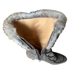 24.0cm ブーツ TRUSSARDIの画像