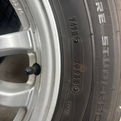 プリウス50 スタッドレスタイヤ
セットの画像