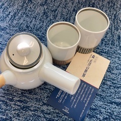 未使用‼︎ 急須と湯呑み2客セットの画像