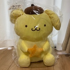 【新品】ポムポムプリンぬいぐるみ　1番くじの画像