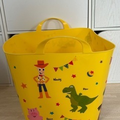 トイストーリー　カゴ　取って付き収納ボックスの画像