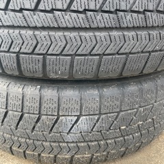 スタットレスタイヤアルミ155/65r13ブリヂストンVRX4本の画像