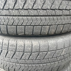 スタットレスタイヤアルミ155/65r13ブリヂストンVRX4本の画像