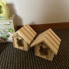 ジャンガリアンハムスターハウスとサークルの画像