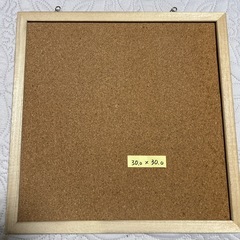 色紙額縁＋コルクボード   　3点の画像