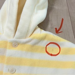 COMME CA ISM ポンチョ　50-70cmの画像