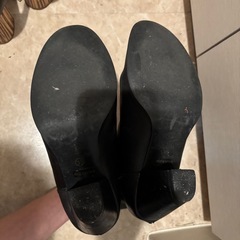 レザーショートサイドゴアブーツの画像