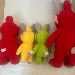 【美品】テレタビーズ ぬいぐるみ 4体セットの画像