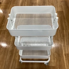 ワゴン（メタル製）【町田市再生家具】1109の画像