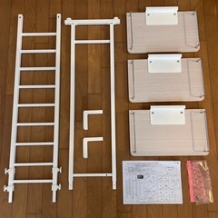 突っ張りラックの画像