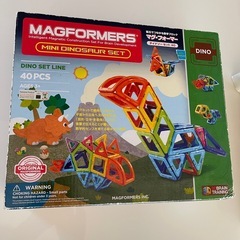 【美品】MAGFORMERS MINI DINOSAUR SET40PCSの画像