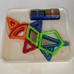 【美品】MAGFORMERS MINI DINOSAUR SET40PCSの画像