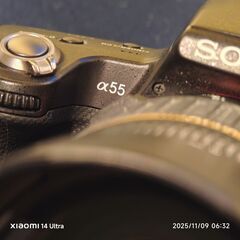 SONY α55 タムロン18-200mm 三脚 ワイヤーリモコン　の画像