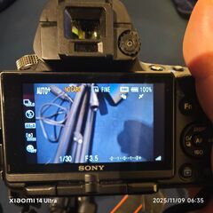 SONY α55 タムロン18-200mm 三脚 ワイヤーリモコン　の画像