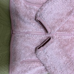 ユニクロ　フリース　110cm ピンクの画像