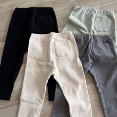 ボトムス　90サイズ　4点　ゆにくろユニクロの画像