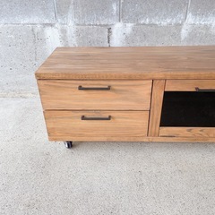 木製テレビボード　テレビ台　の画像
