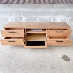 木製テレビボード　テレビ台　の画像