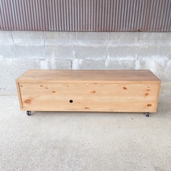 木製テレビボード　テレビ台　の画像