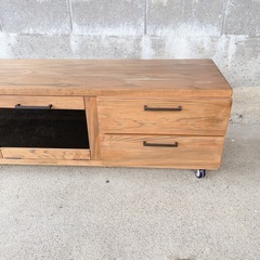 木製テレビボード　テレビ台　の画像