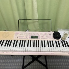 CASIO電子ピアノ　スタンド付きの画像