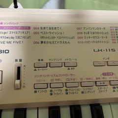 CASIO電子ピアノ　スタンド付きの画像