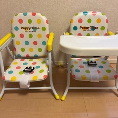 西松屋ベビーチェア2脚の画像