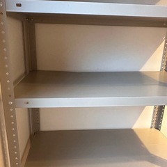 スチールラック (約)幅87.5cm×奥行45cm×高さ180cm 「グレー」の画像