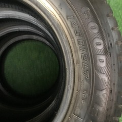 グッドイヤーカーゴプロ145/12/6PR タイヤ4本セットの画像