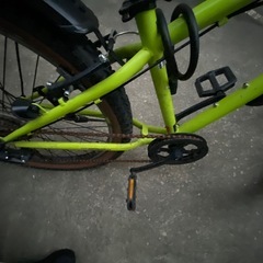 ジャンク　子供用26インチ　ドライド　ライム　太タイヤ　マウンテンバイクの画像