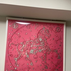 エルメス　カレ　額装　90の画像