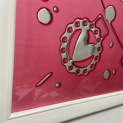 エルメス　カレ　額装　90の画像