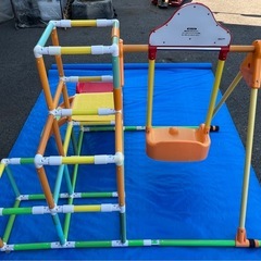 アンパンマン うちの子天才 ブランコパークDX 室内遊具の画像