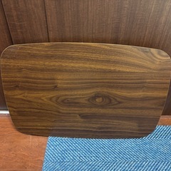 折りたたみローテーブル（木目調）の画像