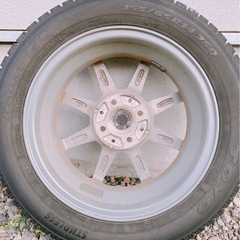 【スタッドレスタイヤ&ホイールのセット】155/65R14 75Q N -BOXの画像