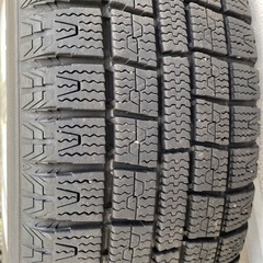 【スタッドレスタイヤ&ホイールのセット】155/65R14 75Q N -BOXの画像