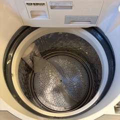 SHARP洗濯乾燥機付き 去年購入　美品の画像