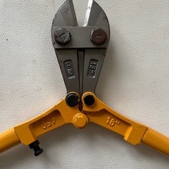 INAHO 稲穂 ボルトクリッパー ワイヤー 切断機 カッター MIY-450 450㎜ 18インチ 450ミリ 軟質棒鋼材 より線 切断 HEIZO サビ有り 新品 2  の画像