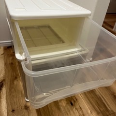 収納ケース 2つセットの画像