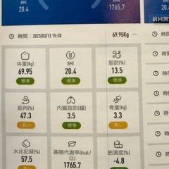 ソーラー 体重計 体組成計の画像