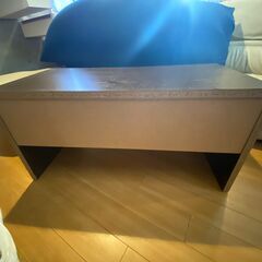 テレビ台／PCテーブル  【値引可⇒値引額はメールで😊】パソコン作業に便利　の画像